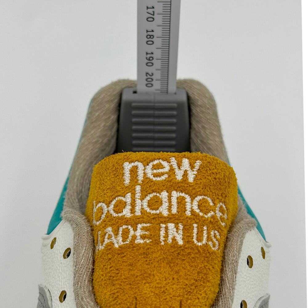 Concepts x New Balance 997.5 Esplanade Grey Teal Yellow Made in USA M9975CN - Picture 9 of 14